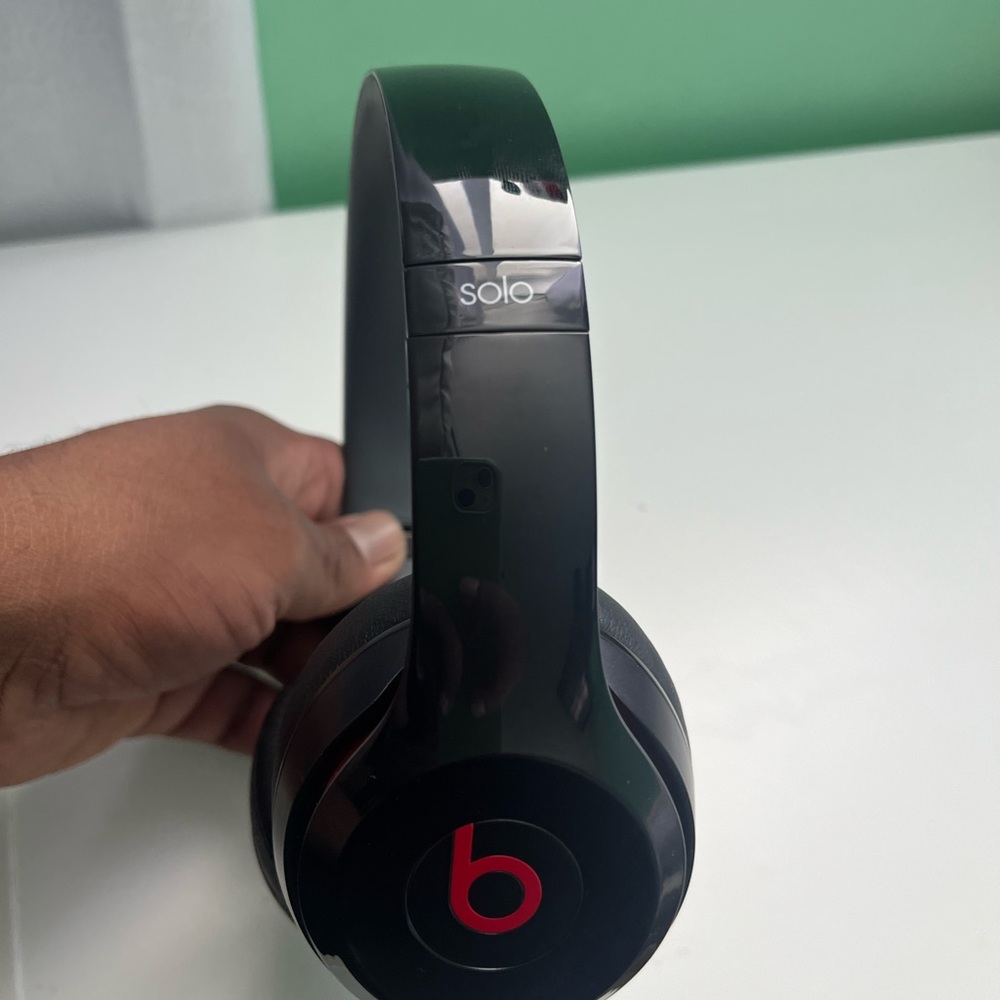 Beats by Dre Solo On-Ear Headphones - Black and Red
